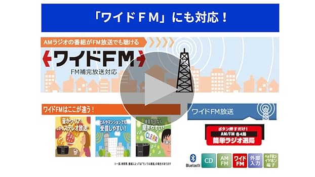 東芝 スピーカーCDラジオ Bluetooth搭載 TY-CW26 ホワイト Amazon.co.jp: 東芝 CDラジオ Bluetooth搭載 TY-CW26 (W
